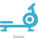 Rower Exercise Machine Logo