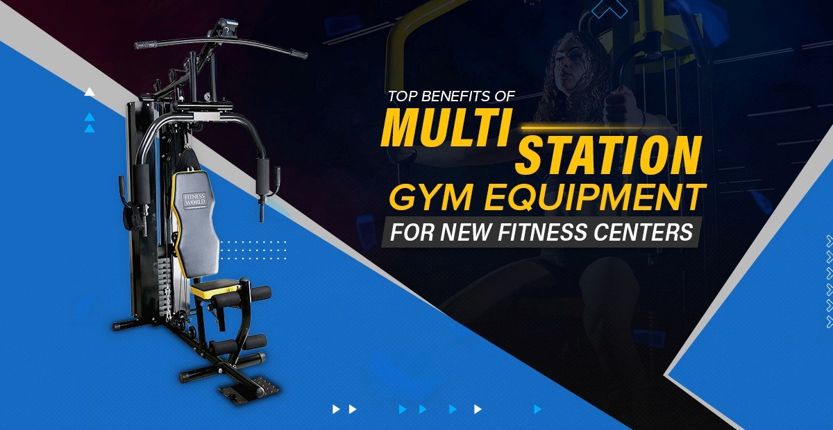 Multi Station gym equipment’s from Fitness World