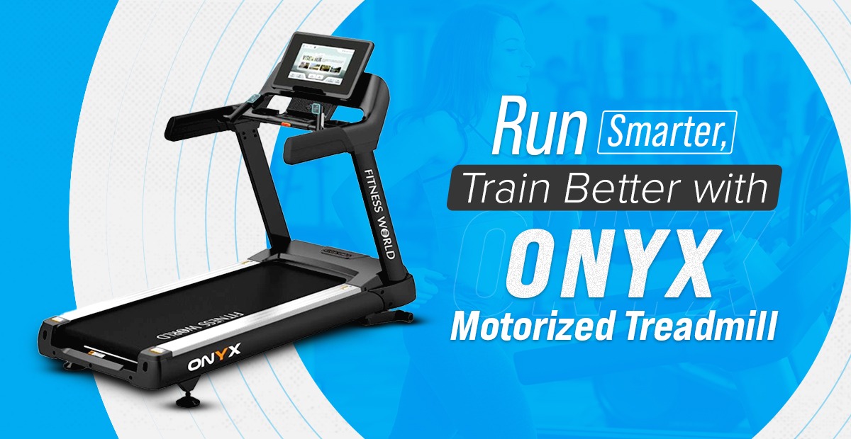 buy ONYX motorized treadmill at Fitness World