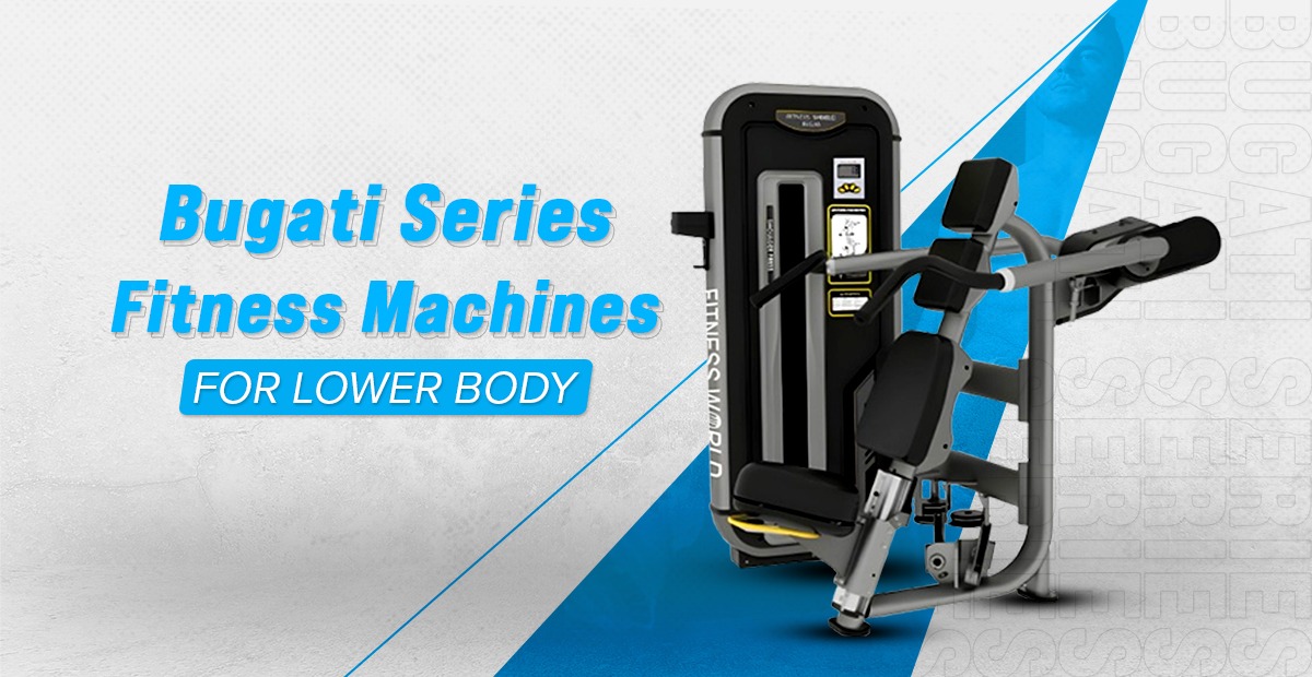 buy Bugati series fitness machines at Fitness World